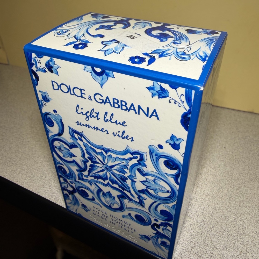 🔥Dolce & Gabbana Light Blue Summer Vibes Pour Homme Eau de Toilette 75ml🔥 - Picture 6 of 6